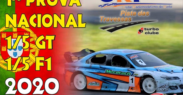 1ª Prova do Campeonato Nacional de  1/5 TC E F1