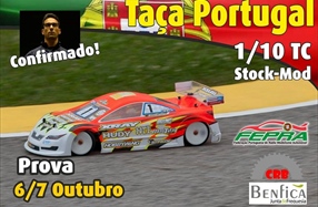 Taça de Portugal da classe 1:10 Elétricos TC Stock-Mod - Informações