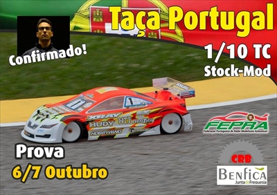 Taça de Portugal da classe 1:10 Elétricos TC Stock-Mod - Informações