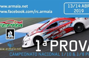 1ª PROVA CAMPEONATO NACIONAL 1/10 200 mm e 1/8 PISTA