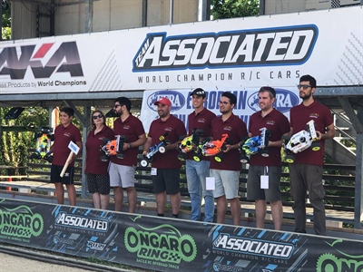 Seleção Nacional em 1/8TT no EURO A em Sacile, Italia