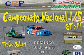 2ª Prova Campeonato Nacional 1/5 Pista e F1 + Troféu Oskart